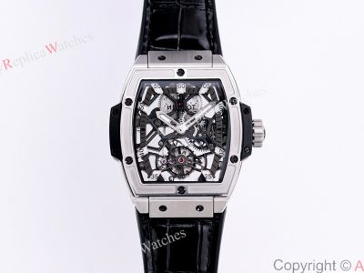 Hublot Masterpiece Hub9006 Manual Movement White Gold Case Men Watch